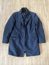 MABRUN LUXUS MANTEL Schwarz mit INLAY BUSINESS MANTEL 48, NP 599.