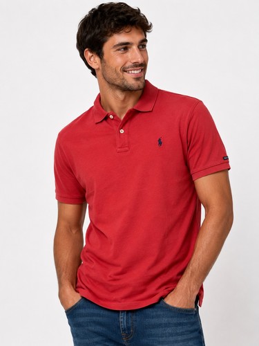 Polo ralph lauren herren - polo, rot