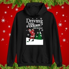 Lustiger Santa Golf Driving
