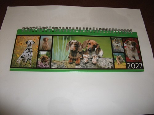 Tischkalender hunde 2027 1 - -,