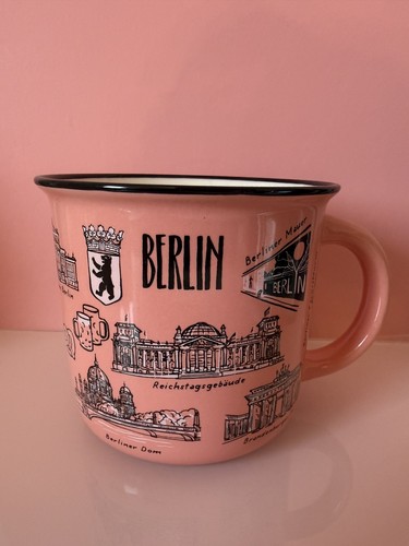 Berlin tasse rosa mug - mug, cup
