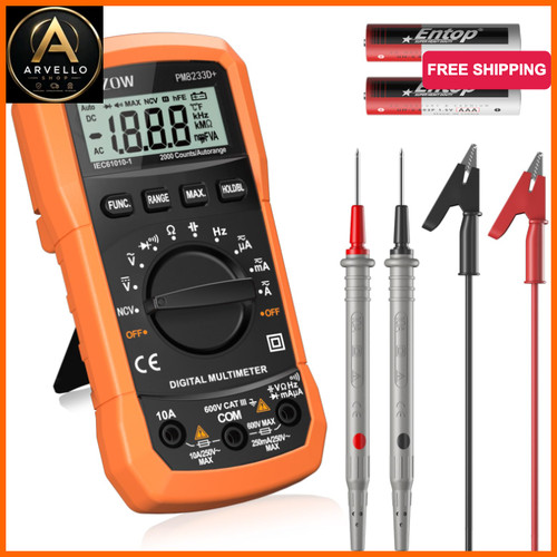 Digital multimeter pm8233d - digital,