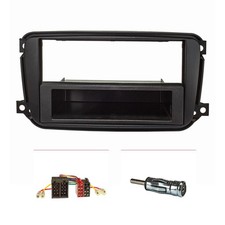 Radioblende Set passend für Smart fortwo 451 Facelift ab 10/2010 Einbau Rahmen