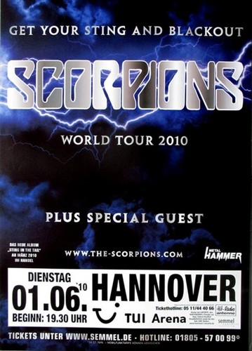 Scorpions 2010 live - live, in