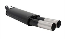 NOVUS Sportauspuff Gruppe N ESD 2x 76mm RL-Design für SEAT IBIZA 6J 6P