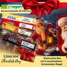 Weihnachts Bio Schoko Box 9