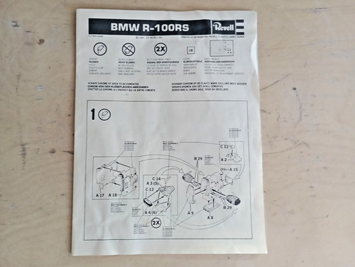 Revell 7905 bmw r100rs - h-7905,
