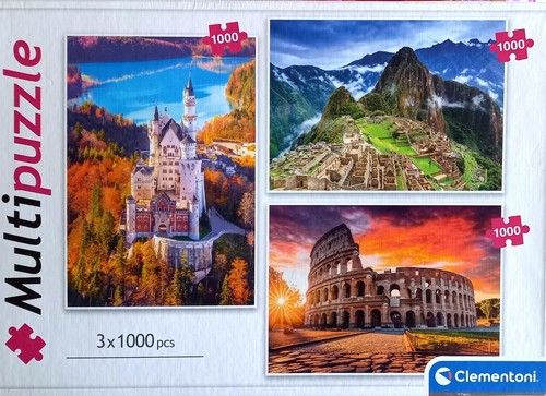 Clementoni multi puzzle - puzzle, 3x