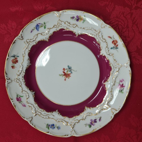 Meissen form kuchenteller - meissen,