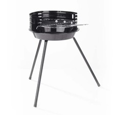 Mobiler holzkohle rundgrill - holzkohle, Ø