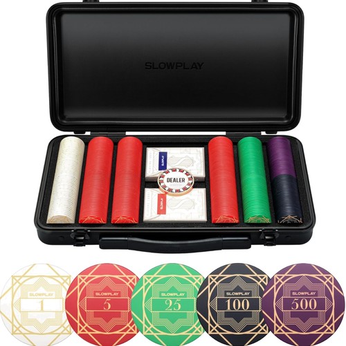 Poker set 300 keramik chips - set,