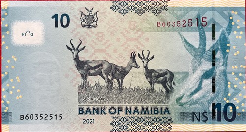 Namibia 10 dollar - 10,