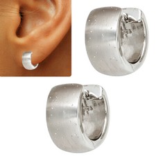 Creolen 925 echt - , silber