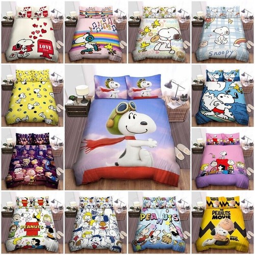 Snoopy peanuts bettwäsche - snoopy,