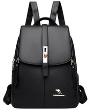 Damenrucksack aus schwarzem