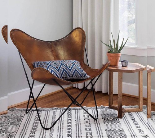 Braune buffalo leder - buffalo,