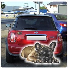 Autoaufkleber Französische Bulldogge Auto Aufkleber Sticker Digitaldruck DA026