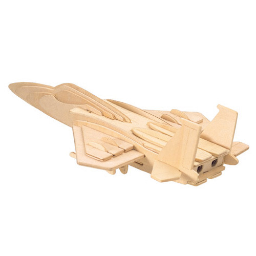 Holzbausatz flugzeug - f-15,