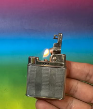 Vintage Rowenta Benzin Feuerzeug Silber 835 Funktioniert