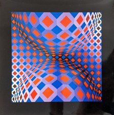 Vasarely  Heliogravur aus