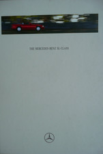 Original Mercedes-Benz Prospektbuch "THE MERCEDES-BENZ SL-CLASS"  R129  05/1996