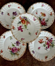  5 Brotteller von Kaffeeservice Bauer   & Pfeifer 1910