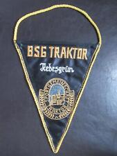 Wimpel BSG Traktor Rebesgrün,70 Jahre Fussball 1981,gestickt
