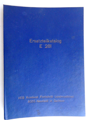 Fortschritt e281 feldhäcksler - fortschritt,