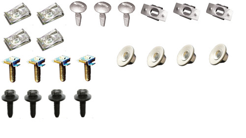 Unterfahrschutz schrauben set - schrauben,