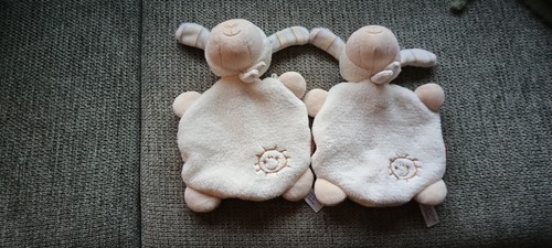 2xschmusetuch lamm schaf mit - schaf,