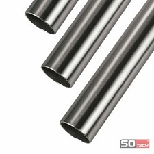 SO-TECH® Schrankstange Ø 25 mm Edelstahl Kleiderstange Schrankrohr Garderobe