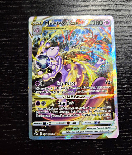 Pokémon tcg mewtu - pokémon, vstar