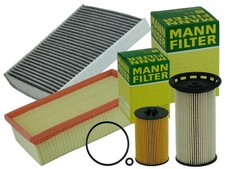 INSPEKTIONSPAKET FILTERSATZ FÜR AUDI A3 Q3 SEAT SKODA VW GOLF 7 TROC 1.6 2.0 TDI