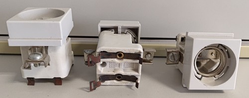 Sicherungssockel keramik dii - d-sicherungssockel,