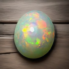 OPAL 47.30 CT Äthiopische Welo Opal / Igi Zertifiziert Riesig starke Brillianz