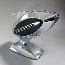 Retro Mid Century Maruman Japanese 1960s T21 Robin Electronic Gas Table Lighter