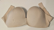 Jolinesse Damen BH Gr. 80D - beige trägerlos