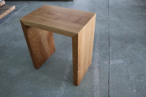Designer hocker aus eiche - designer,