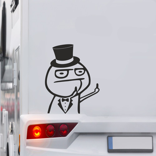 Wohnmobil aufkleber figur - wohnmobil,