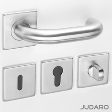 Türgriff Edelstahl Türbeschlag Drückergarnitur Türklinke BB PZ WC Design eckig