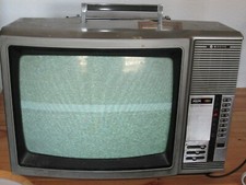  Sanyo CTP 4360 Tragbar Fernseher Farbfernsehgerät  DDR Import von 1979 kein RFT