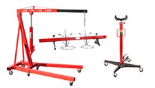 Motorkran 2000 kg + Getriebeheber 500 KG + Motorträger 500 KG