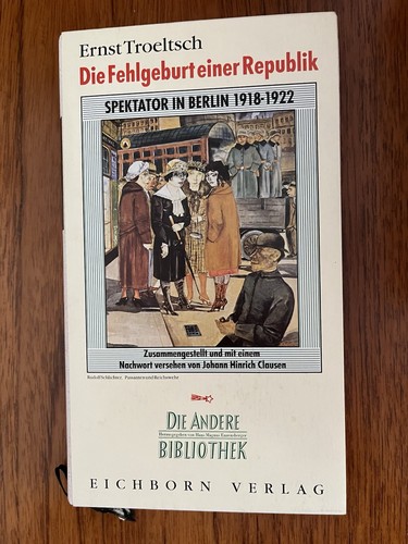 Ernst troeltsch die fehlgeburt - ernst,