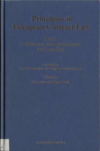 The principles european - the, of