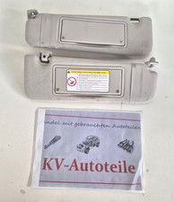 Peugeot 207 CC 2007 WD 1.6 16V SET 2x Sonnenblende Sonnenschutz rechts links