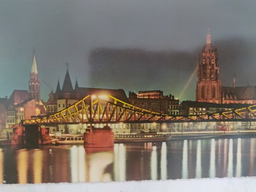 Ansichtskarte frankfurt - ansichtskarte,