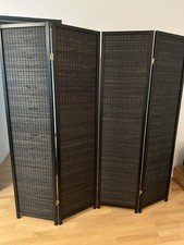 Japanische Raumtrenner Aus Holz 4 Teilig ( Neuwertig ) 180x 180