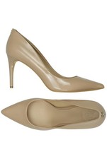 GUESS Pumps Damen High Heels Stiletto Peep Toes Gr. EU 37 Beige #g7fu2z3