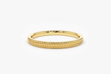 Chevron Muster Goldring aus