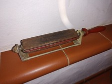 Alter Streichriemen Abziehriemen Abziehleder Rasiermesser schärfen  373A